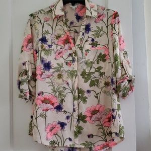 Express portofino button up blouse
